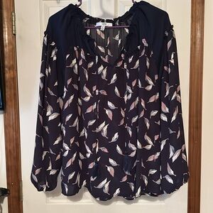 Dress shirt size large   Dark blue